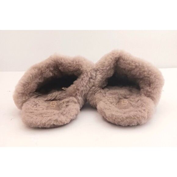 UGG Sufflette ll Scuff Slipper Caviar Metallic Gray Sheepskin Cuff / Lining US 6 - Picture 8 of 11